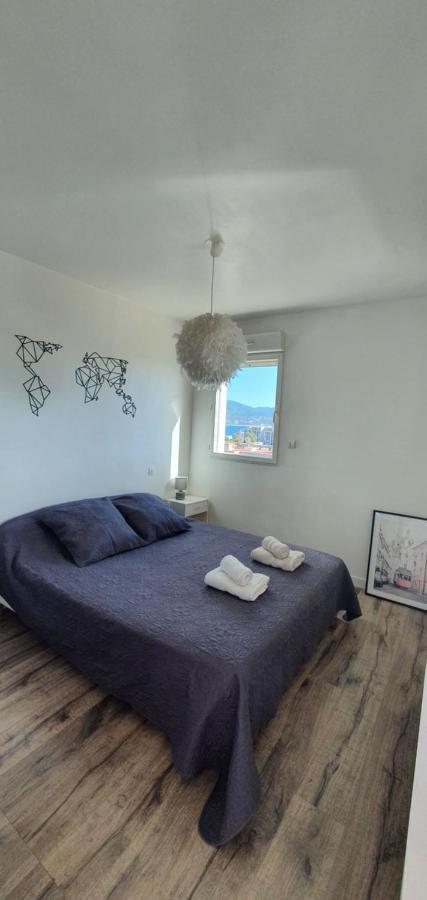 Appartement Ajaccio vue mer panoramique Extérieur photo